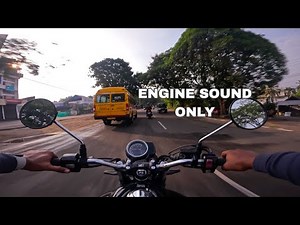 HONDA CB350 RS | Ride To Office |Pure Engine Sound | Motorcycle ASMR [POV]