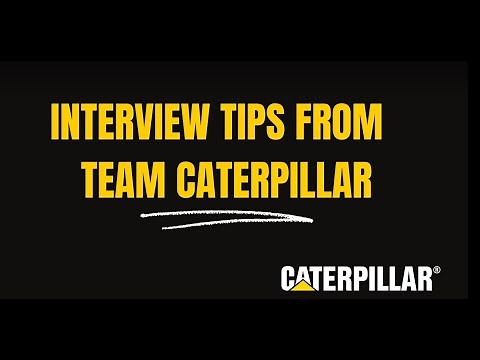 Nail Your Caterpillar Interview