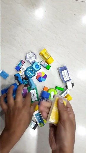 Eraser Collection | Different Brands' Eraser Haul | apsara/DOMS/Mapped | Types of Erasers || #shorts