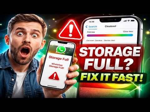 How to Fix WhatsApp Storage Full Issues on iPhone | Storage Full Problem on WhatsApp