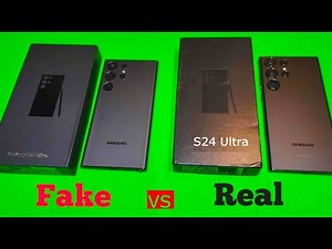 S24 Ultra - Fake VS real comparison Test