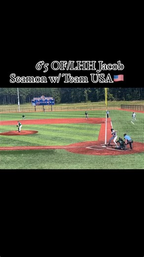 TC9 Performance on Instagram: "2027 @jacob_seamon27 is a rare talent. Jacob is a 6’5” left handed hitting outfielder who has a chance to play the game for a long time 🔥. Seamon is a 2x Team USA National Team alum‼️ The long limbed outfielder currently weighs 190lbs and has a 32.61” vertical and a 11’2” broad jump. The arm is extremely accurate from the OF with carry 💪. Jacob latest 30 yd dash is 3.63s w/ a 10yd split of 1.54s 🏃‍♂️💨. Seamon is currently the 6th ranked player in the country pe