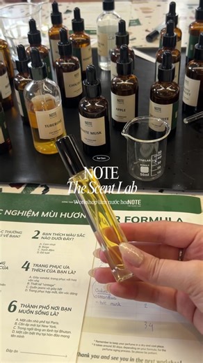 Trải nghiệm Workshop làm nước hoa cùng bloomieinlove