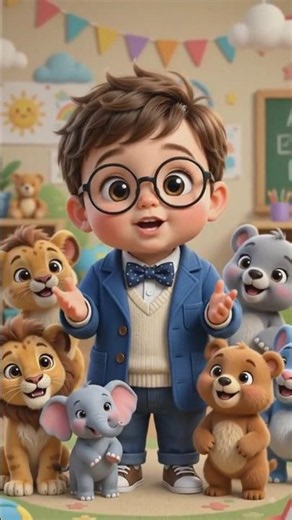 Learn Animal Sounds with Baby Teacher AI | Fun Kids Learning Video