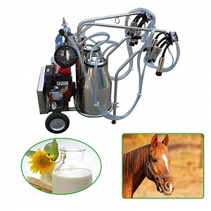 [Hot Item] Farm Equipment Stainless Steel Portable Goat Cow Milking Machine