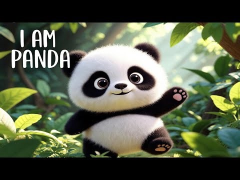 Panda’s Happy Day | Fun 3D Animated Poem for Preschool Kids |