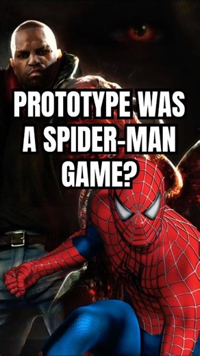 PROTOTYPE turned into SPIDER-MAN #gaming #gamingshorts #spiderman #prototype #videogames #games #ps3
