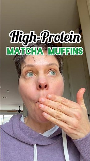 Matcha Chocolate Chip Muffins (High-Protein & Gluten-Free) 💚