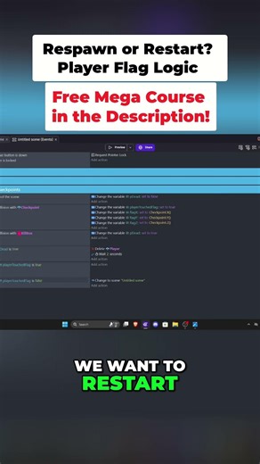 3D Respawn in GDevelop! #tutorial #gamedev #gdevelop #gdevelop5