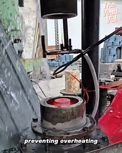 The Power of Water-Cooled Hydraulic Presses! | The Viral Vid