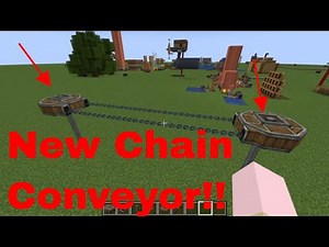Minecraft Create Tutorial Mod | New Chain Conveyor
