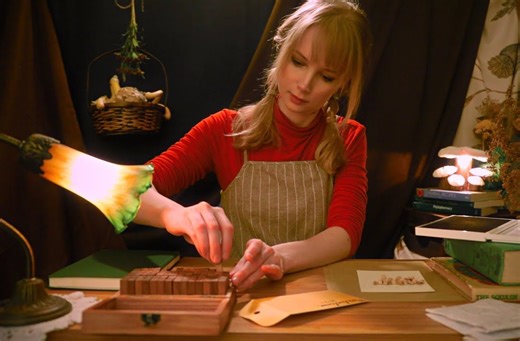 Bluewhisper 种子收集器🌱 ASMR 分类和记录种子（安静的耳语、翻页、写作）