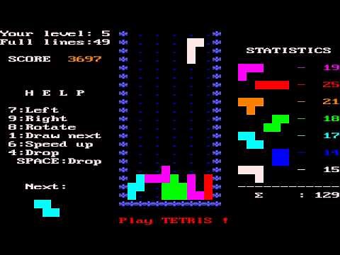 Original Tetris for PC - Gameplay