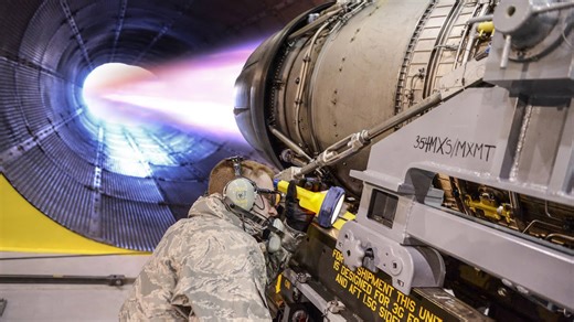 US F-16 Engine Pushed to the Limit Inside Secretive ‘Hush House’ Test Facility