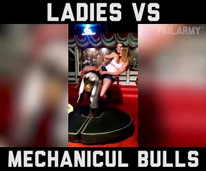 Ladies vs. Mechanical Bulls