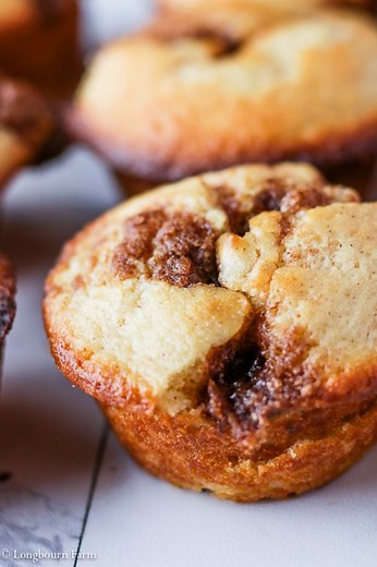 Brown Sugar Cinnamon Muffins Recipe • Longbourn Farm
