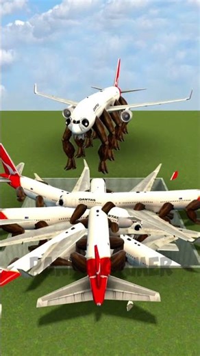 ALL SIZE CRABTANIC CRABCRAFTCARRIER CRABTRAIN CRABPLANE ARMY SEA CREATURES BIG HOLE Garry's Mod