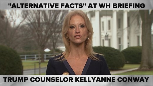 'Alternative Facts:' Kellyanne Conway Defends Press Secretary