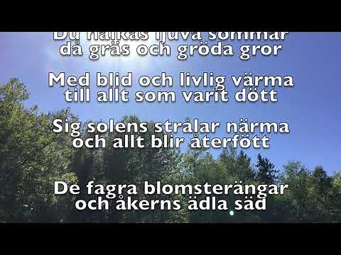 Den blomstertid nu kommer, text