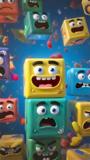 Crazy Block Monsters in 3D! | Fun Puzzle Animation for Kids