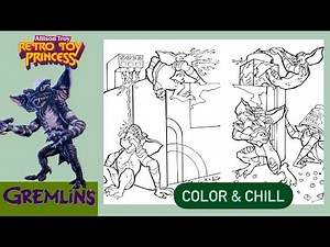 Gremlins Let's Go Out To the Lobby Color & Chill