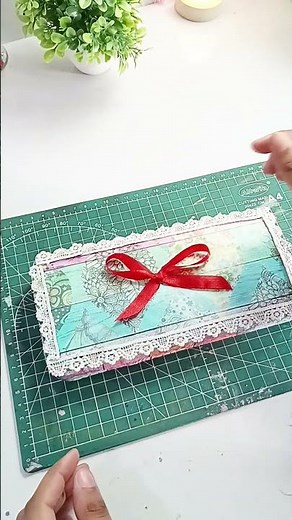 DIY Altoids Wallet | Mini Metal Box Wallet Idea | Viral Craft #trendingshorts