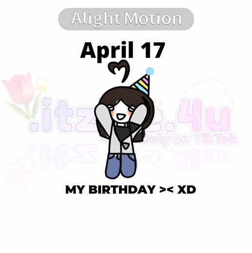 Creative Birthday Animation Using Ibis Paint