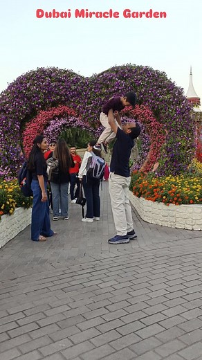 Man-made Miracle..😍 #dubai #miraclegarden | DrYogesh Khomane
