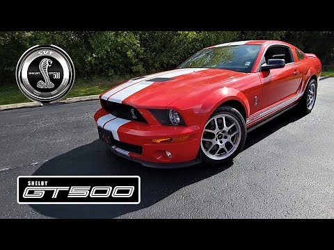 2009 SHELBY GT500 6-SPEED SUPERCHARGED FORD MUSTANG - POV Easy Cruise