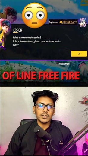 New Offline Play | Free Fire Offline Update in OB52 Update #shorts