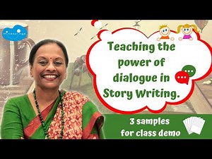 Teaching Powerful dialogues for Story Writing/Lesson plan for teachers/ Writing with Ease/
