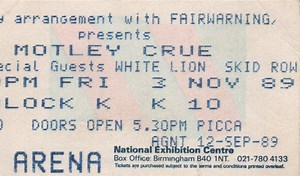 Concert History of NEC Birmingham, England, United Kingdom  | Concert Archives