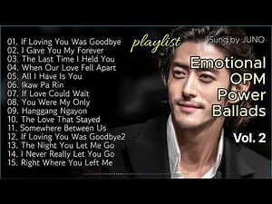 playlist |🎧 Vol.2 Emotional OPM Power Ballads, Soaring Love Songs That Hit Deep, Free Cafe BGM