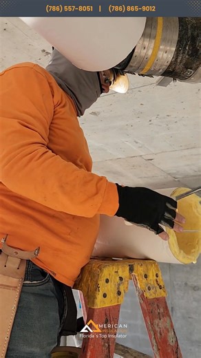 #ProjectOftheWeek 李: Fiberglass Insulation at #OlympiaPlumbingCorp...