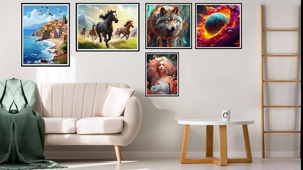 Kaliosy 5D Diamond Art Kits for Adults by Number Kits Field Tractor, Diamond Painting Arts Full Drill DIY Home Wall Decor Craft 30x40 cm (x18449)