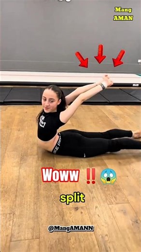 😱Cara Mudah Melakukan Split !! #shorts #trending #facts #funny #information