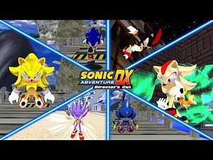 Sonic Adventure DX - Sonic, Shadow and Metal Sonic mod, Gameplay Overhaul
