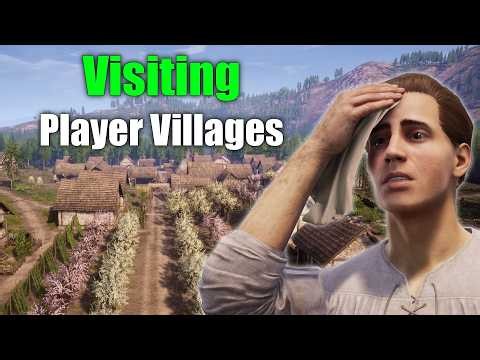 Visiting Player Villages in Medieval Dynasty's Wild Game Update | COMMUNITY VILLAGE TOUR