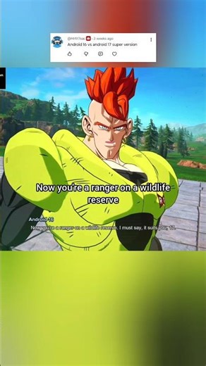 Android 16 meets Android 17 (super) #dragonballsparkingzero #dragonballsuper