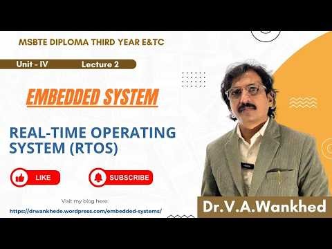 Embedded System Unit 4 Lecture 2 | Characteristics of RTOS Explained | Real-Time Operating System