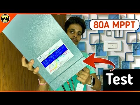 Msv 80A Lithium Mppt Test ||
