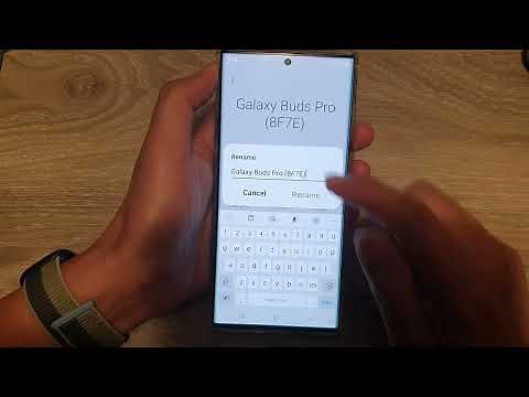Galaxy S22/S22+/Ultra: How to Rename a Bluetooth Device