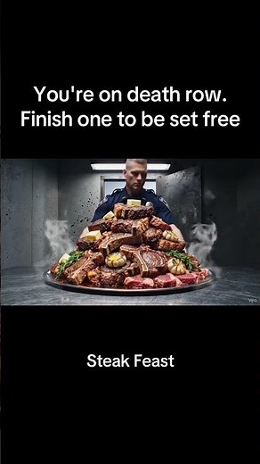 Which meal are you finishing for your freedom?😁 #asmr