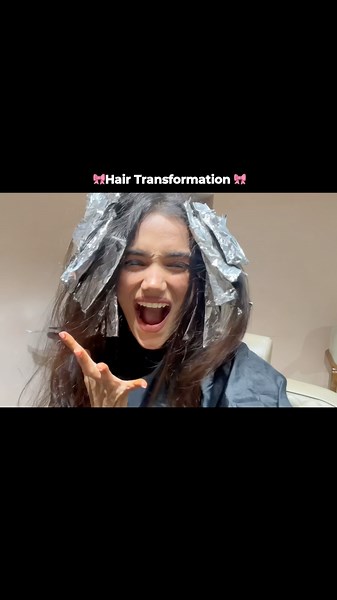 Hair Transformation 💕✨ #haircolor #haircolortutorial #hairtransformation #haircutting #haircut t