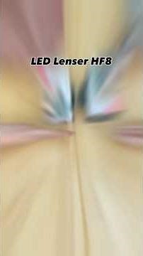 The LED Lenser HF8, the most advanced head torch on the market. Here’s a short