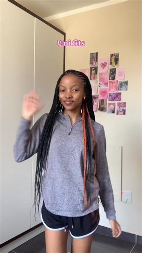 Here’s another #ootd ✨ • • #uni #unifits #university #grwm #gdwm✨ #gdwm #styleinspo #ootd #unigdwm #winterfashion #sweater #factoriesouthafrica #factorie #crocs