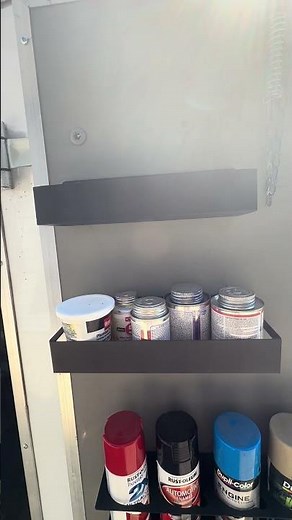 Magnetic Spray Can Holder 2 Pack Toolbox Organizer