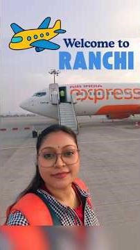 Delhi to Ranchi ✈️ #travel #delhi #ranchi