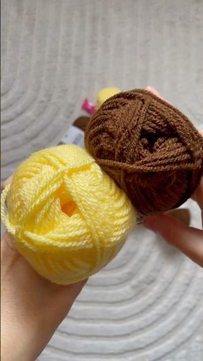 💛🤎 Hobbii Yarn Unboxing. Here Is What Yarn I've Bought Rencently 🧶 #yarnlove