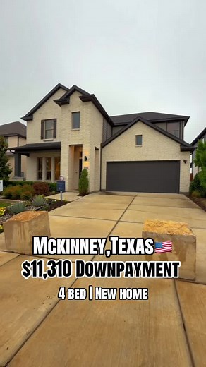 $11k Down: 4-Bed New Home Near Frisco, TX — 25 Min Drive